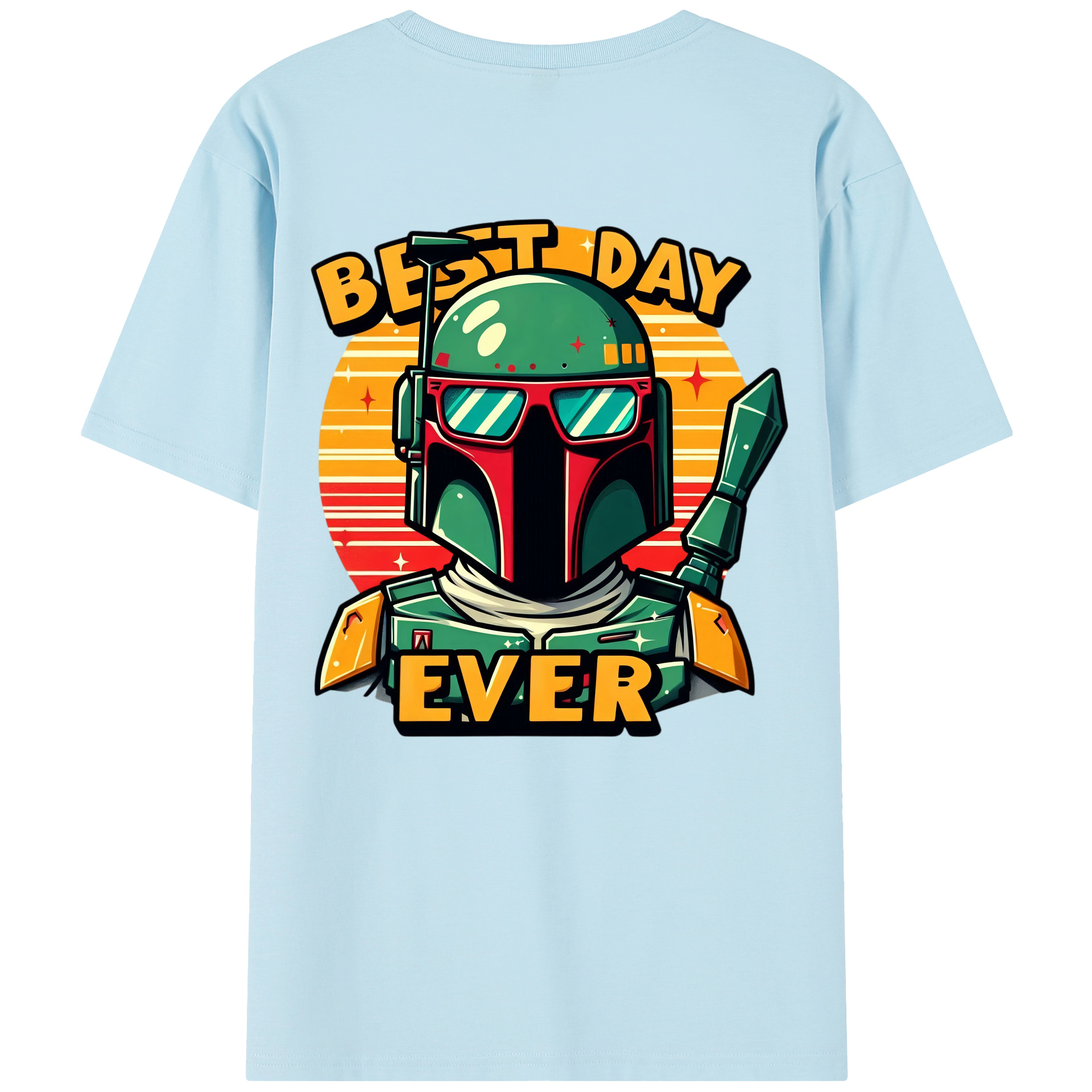 （画像用） スター・ウォーズ Star Wars 綿100％半袖Tシャツ（背面プリント）